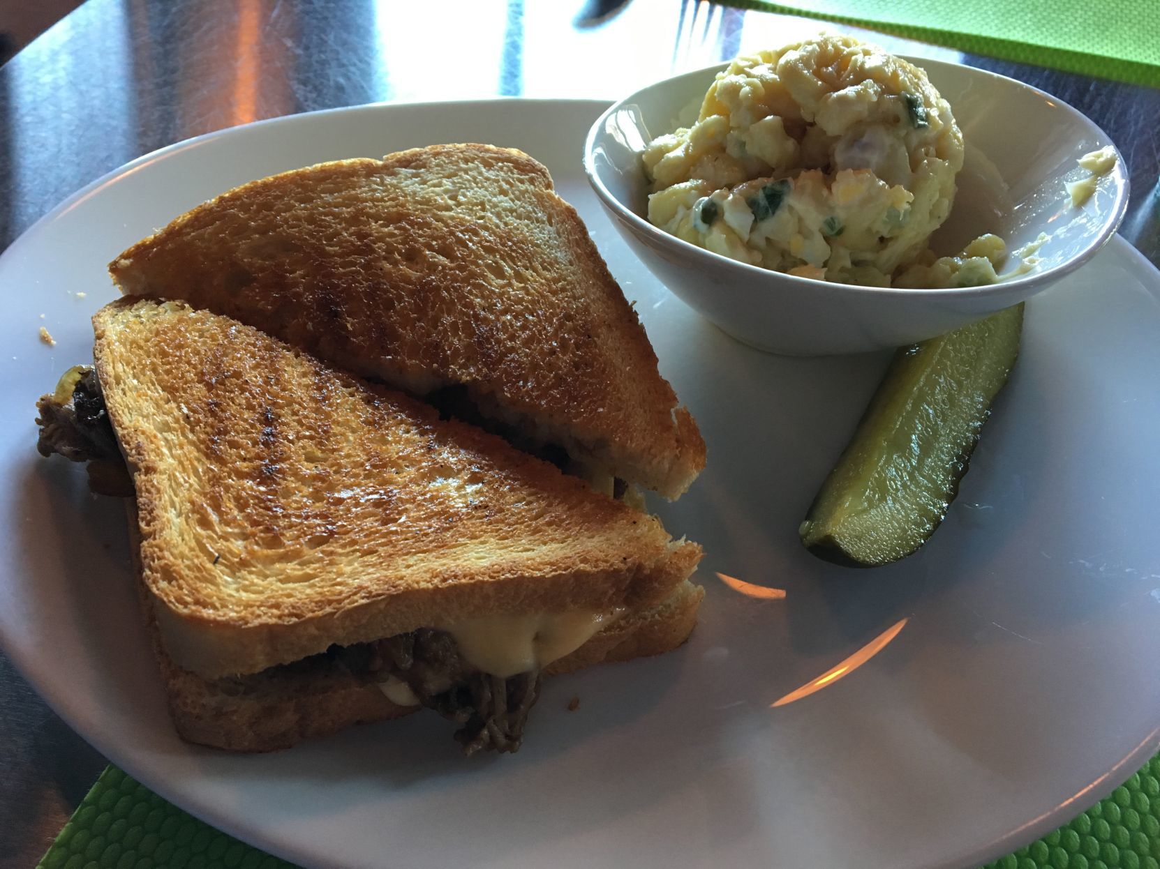 Beef and Gouda Panini